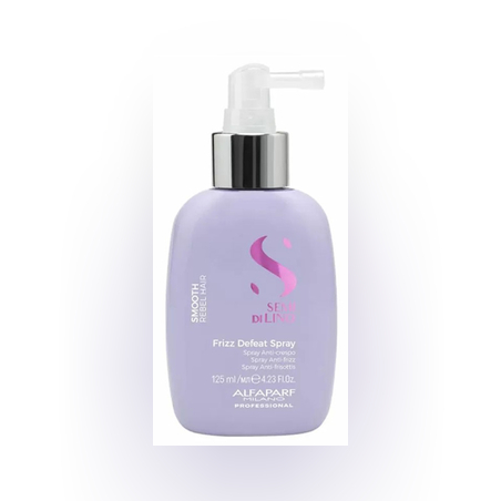 Термозащитен заглаждащ спрей за непокорна коса Alfaparf Semi di Lino Smooth Frizz Defeat Spray 125ml