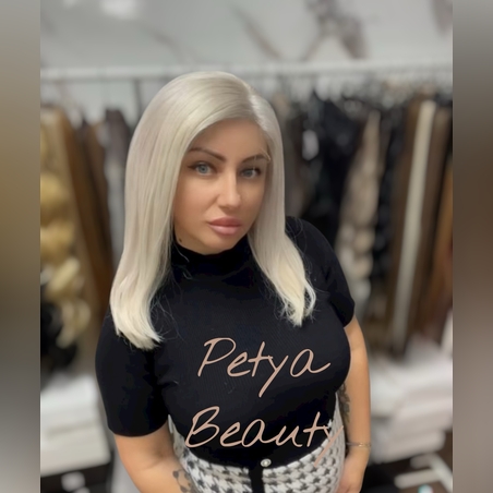 Перука - 100% естествен косъм - КАТРИН