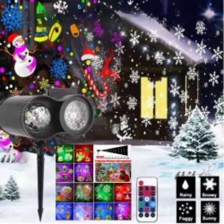 Проектор с анимации подходящ за употреба на открито и на закрито