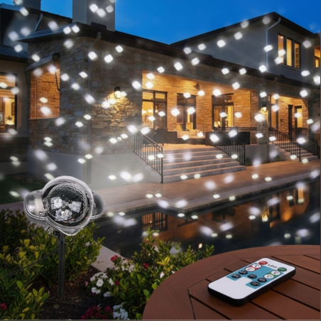 Диско лампа Snow Flower Lamp