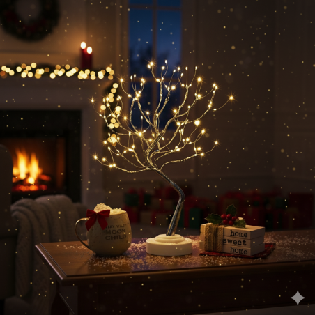 Декоративно LED светещо дърво