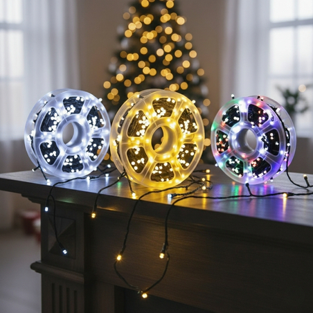 Коледни 500 лампички с 8 режима на осветление
