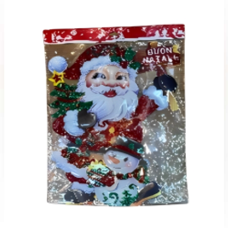 Коледен стикер за стъкло за празничен блясък във вашия дом