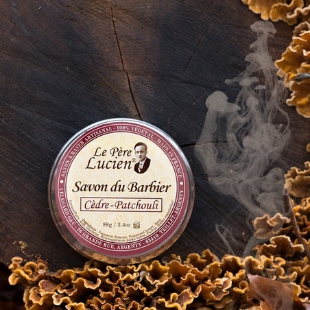 Сапун за бръснене - Le Père Lucien, 98 g – Cèdre Patchouli