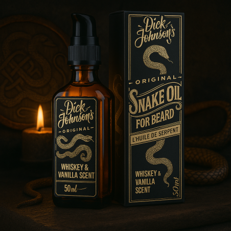 Dick Johnson Snake Oil Whiskey and vanilla scent