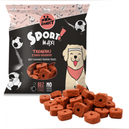 Mr. Bandit SPORT MAXI Training treats beef flavor 500g
