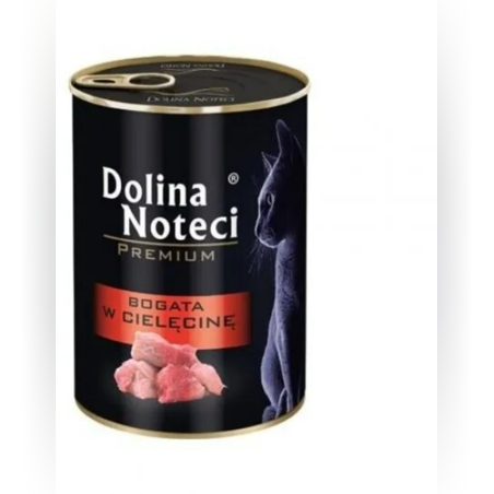Dolina Noteci Premium Adult Cat Veal - Консерва за израснали котки с телешко 400 гр