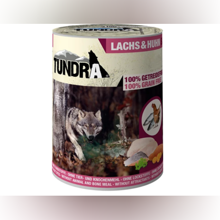 Tundra Dog със сьомга и пиле, 400 гр