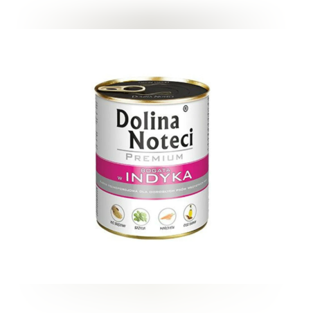 Dolina Noteci Premium Dog Turkey - Консерва за кучета с пуешко 800 гр