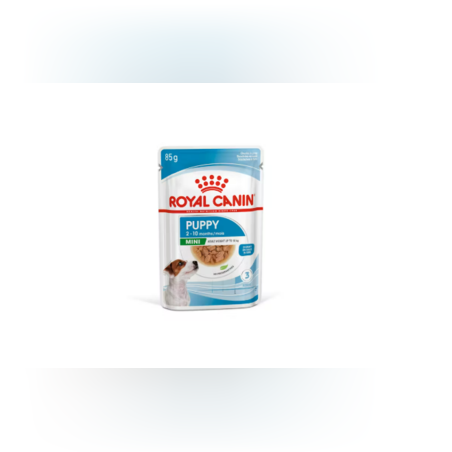 ROYAL CANIN; MINI PUPPY Pouch ' Пълноценна храна за подрастващи кучета от дребни породи