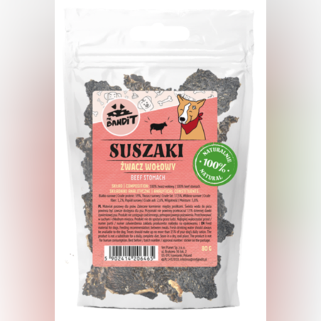 Mr Bandit Rumen beef, 80g