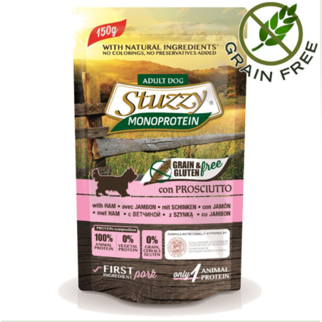 Stuzzy Dog Monoprotein Prosciutto – за кучета с прошуто 150 гр.