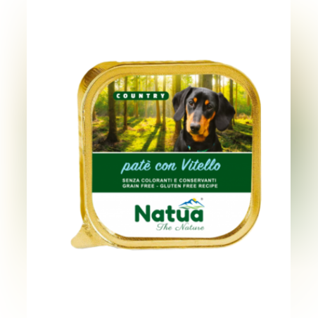 NATUA пастет за куче с телешко, 100 гр