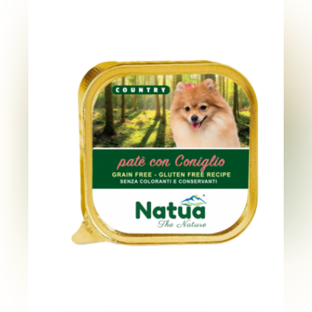 NATUA пастет за куче със заек, 100 гр