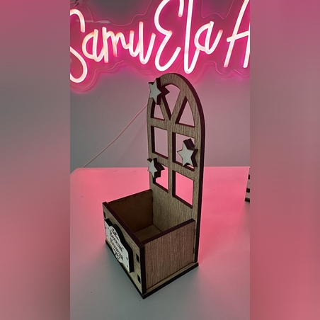 Коледна кутийка-Прозорче