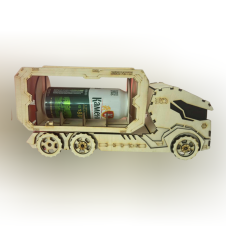 Дървен камион за бира