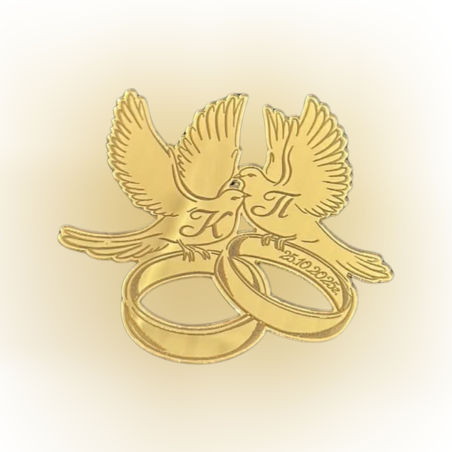 Магнит за сватба – подарък за гости