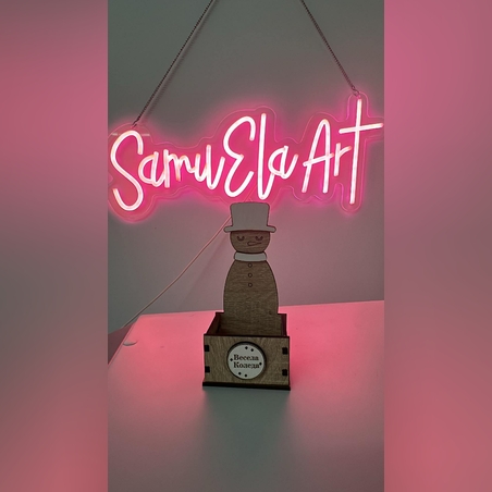 Коледна кутийка-Снежен човек