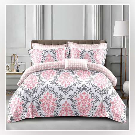 Двулицев спален комплект от 4 части без ластик - Роял