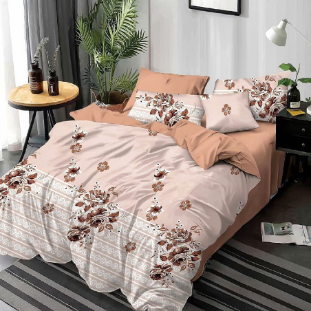 Двулицев спален комплект от 6 части без ластик - Есенна магия