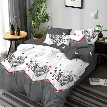 Двулицев спален комплект от 6 части без ластик - Вълшебство