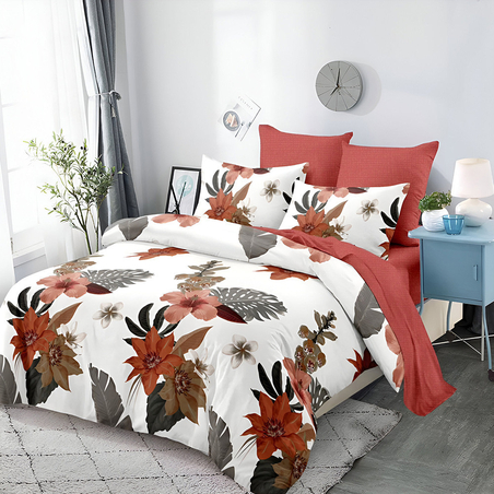 Двулицев спален комплект от 6 части без ластик - Тихо щастие