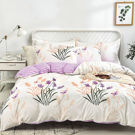 Двулицев спален комплект от 4 части без ластик - Мистична долина