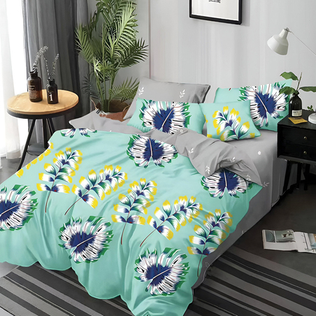 Двулицев спален комплект от 6 части без ластик - Екзотика