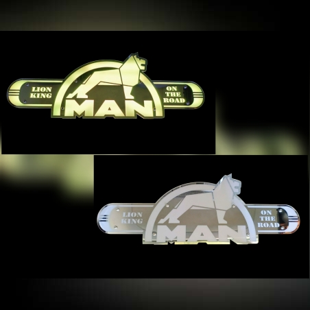 Светеща огледална табела за камион - МАН - MAN