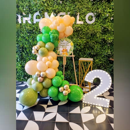 Светещи цифри за декорация и украса