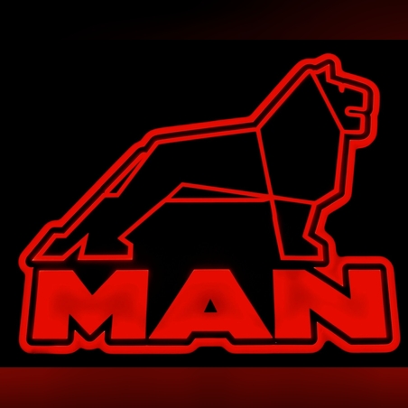 LED светеща табела за камион МАН -MAN