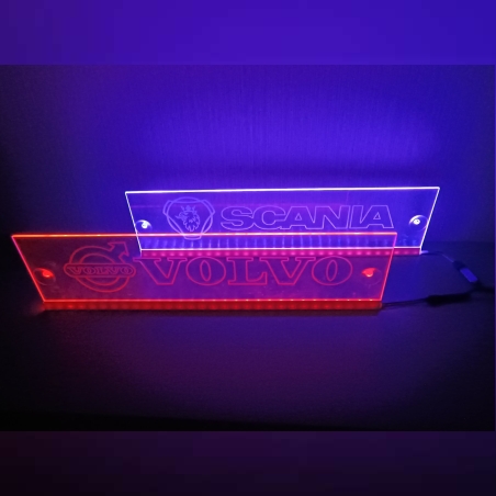 Светеща LED табела за камион RGB светлина
