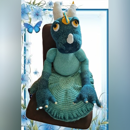 children's pillow dragon-Vincent