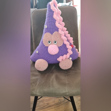 декоративна възглавница-човече