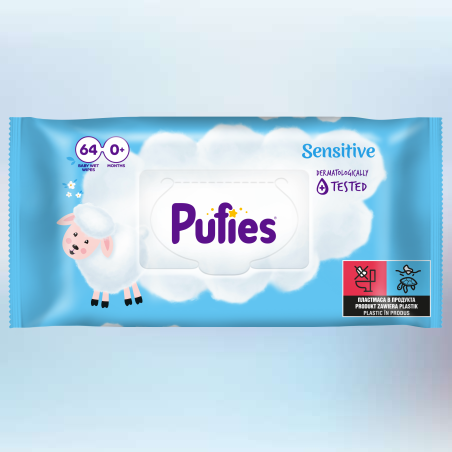 Мокри кърпи Пуфис