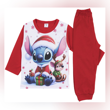 Коледна пижама Стич