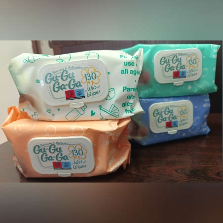 Мокри кърпи Гу-гу Га-га 130бр.