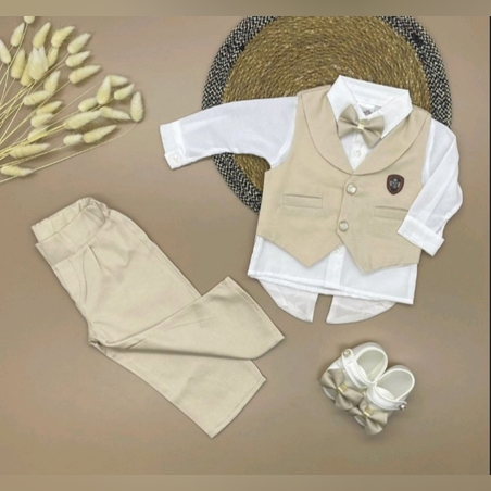 Комплект за изписване в бежово