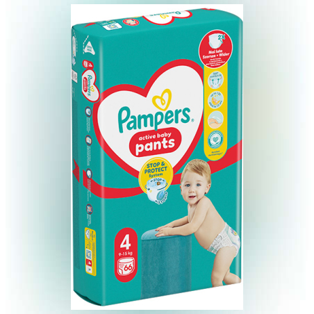 Pampers Pants 360° 4- 66 броя Памперс Гащи