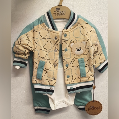 Комплект от 3 части Мече в резеда