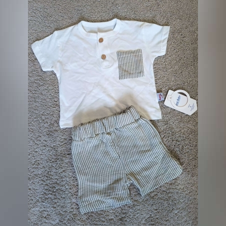 Комплект райе в зелено