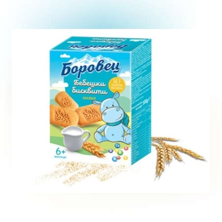 Бисквити Боровец с мляко