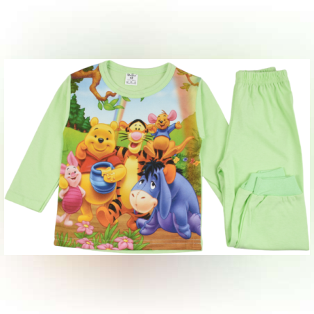 Мечо Пух в зелено