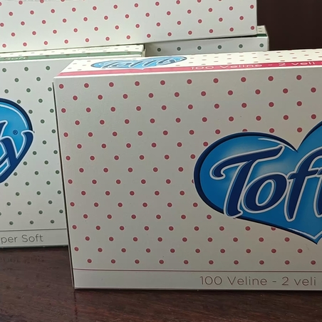 Сухи кърпи кутия 100 броя