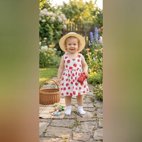 Рокля ягодки и капела