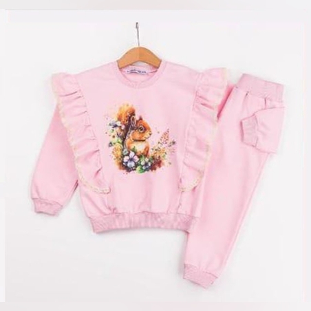 Памучен комплект с катеричка