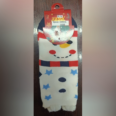 Чорапи със Снежен човек