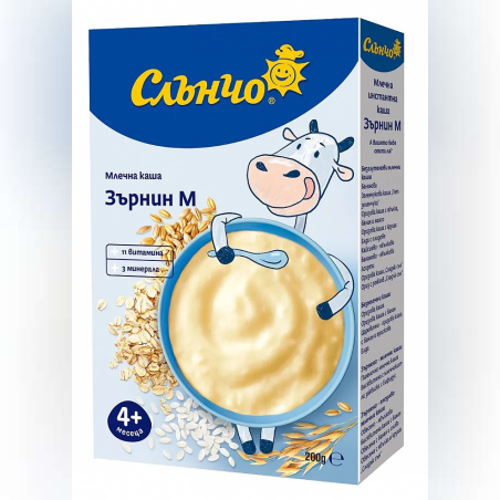 Слънчо Млечна каша Зърнин М