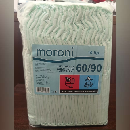 Еднократни чаршафи 60/90см.