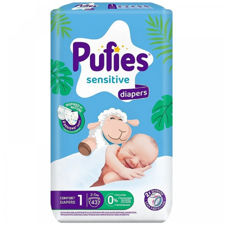 Пелени Pufies Sensitive 1  43 броя